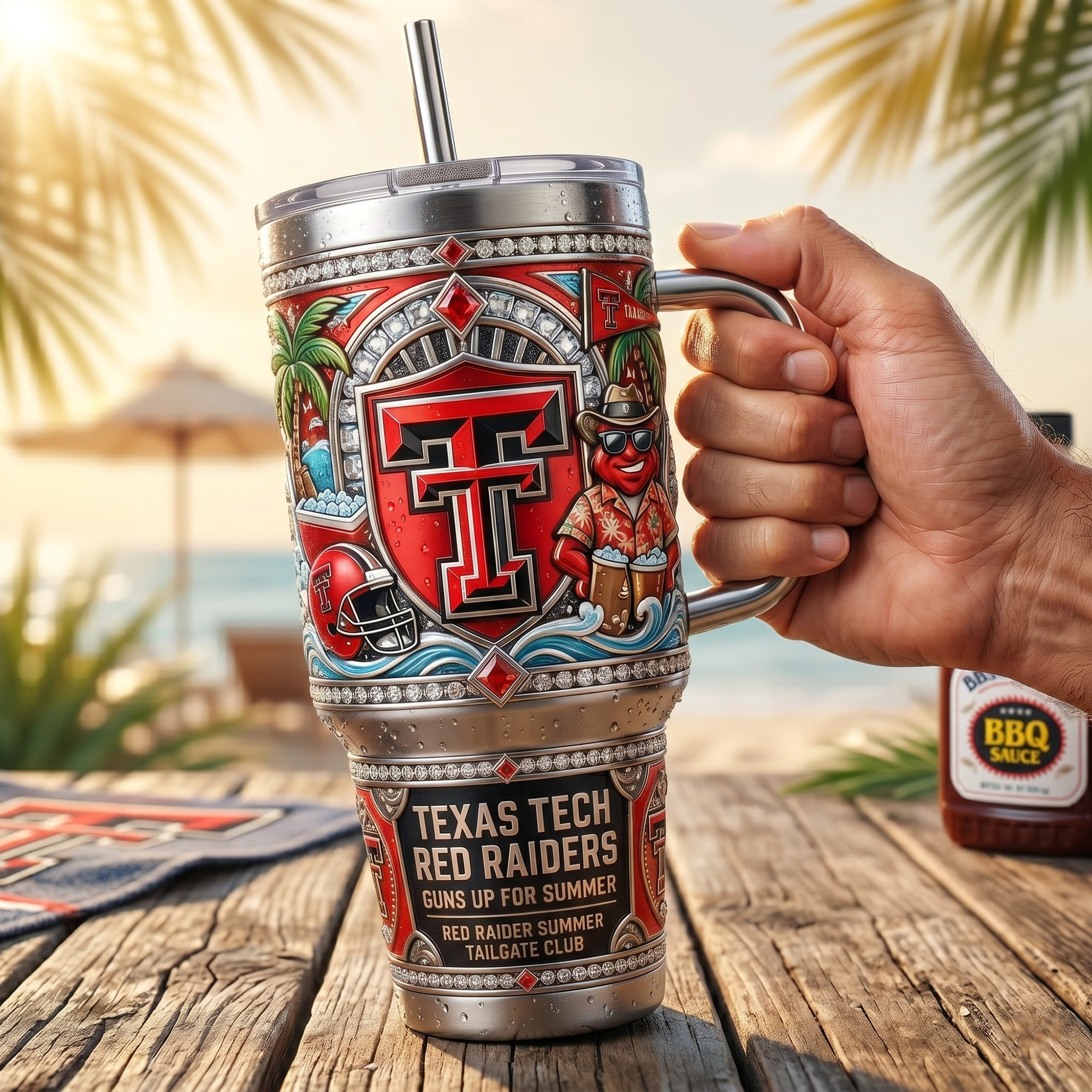 TTRR 40oz Tumbler With Handle LNTH