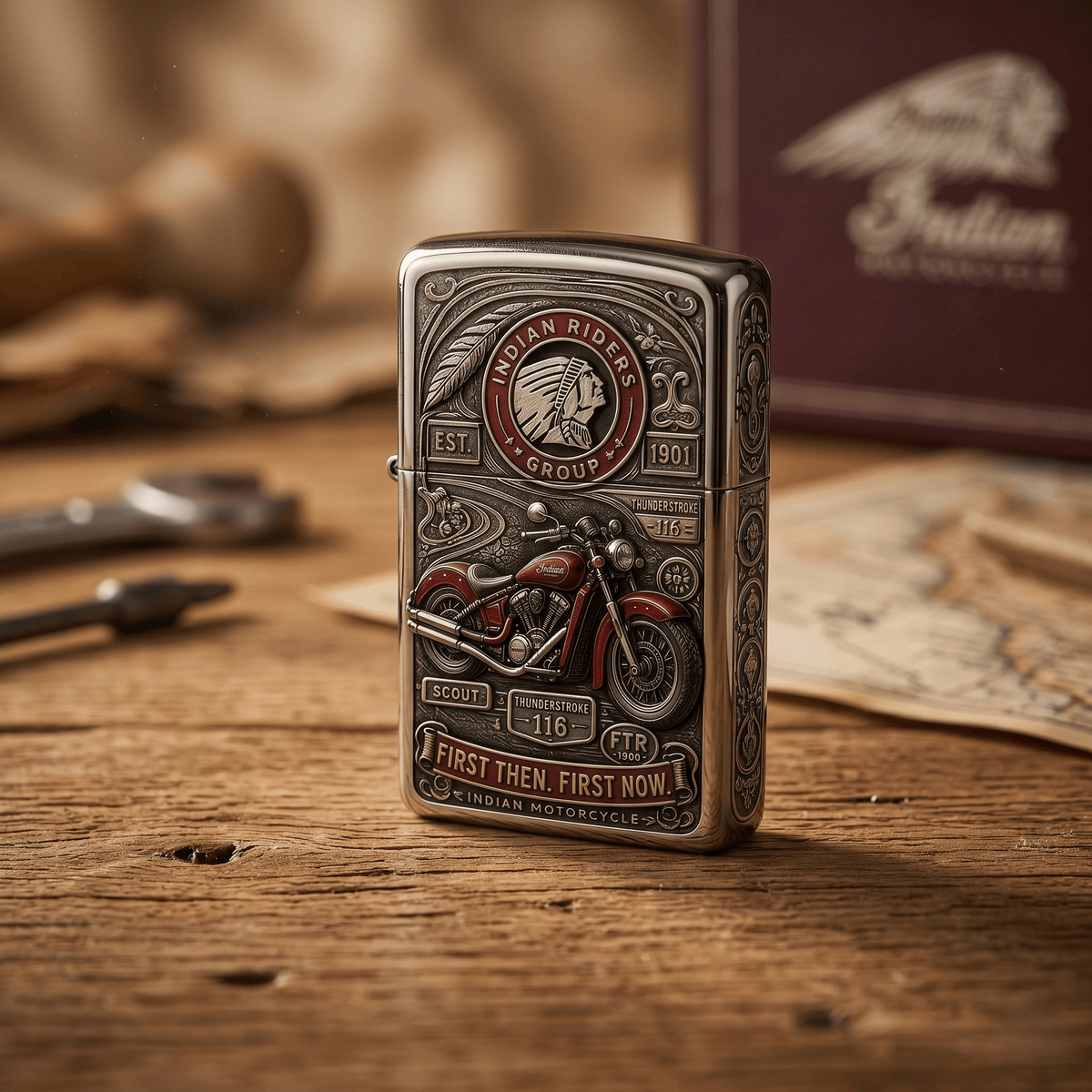 Premium IDMC Zippo Lighter TNSM